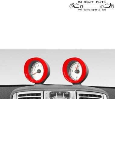 Trim Pod Ring Smart Fortwo 451 - Klok en toerenteller in verschillende kleuren verkrijgbaar
