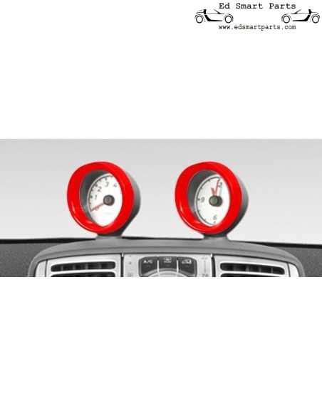 Trim Pod Ring Smart Fortwo 451 - Clock and Rev Counter several colors available