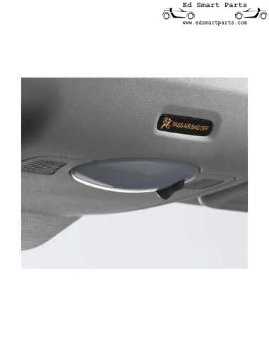 Airbag-off switch with warninglight Smart ForTwo 451