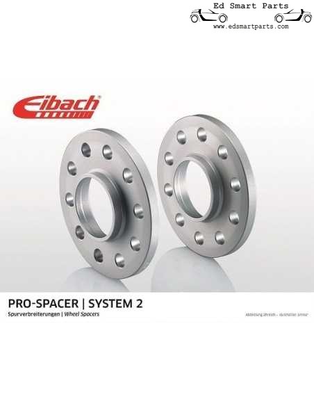 Spurverbreiterung Distanzstück 16 mm für Smart ForTwo 453 Modelle 32 mm pro Achse