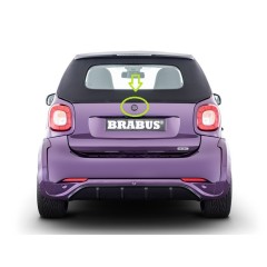 Autocollant arrière Smart Fortwo Forfour Brabus Ultimate 125