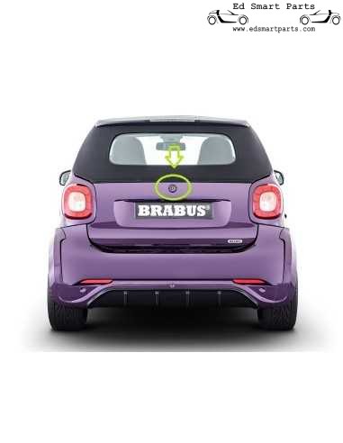 Smart Fortwo Forfour Brabus Ultimate 125 Heckaufkleber