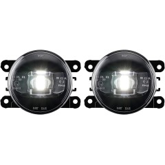 Kit de phares antibrouillard à LED noir/fumé Smart Fortwo ForFour 453