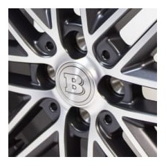 Tampa do centro da roda Brabus original para fortwo 453 e forfour 453