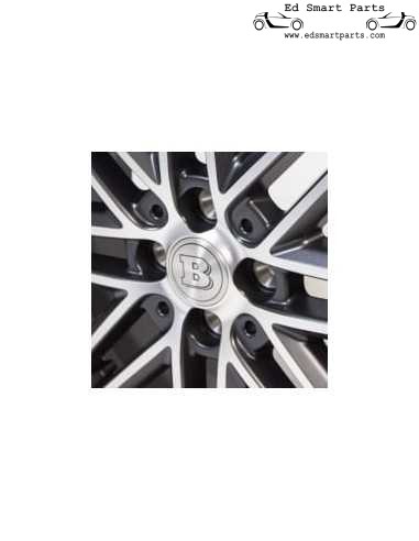 Brabus Wheel Centre Cap Genuine for fortwo 453 & forfour 453