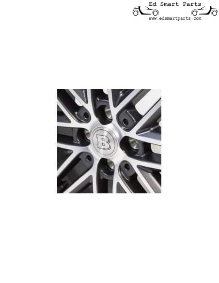 Coprimozzo originale Brabus per fortwo 453 e forfour 453