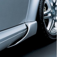 Ensemble de volets latéraux avant Brabus Smart ForTwo Coupé 450 pour gauche et droite