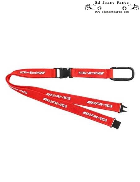 Mercedes-Benz AMG Racing Lanyard Red AMG Logo White