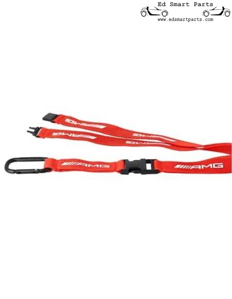 Mercedes-Benz AMG Racing Lanyard Red AMG Logo White
