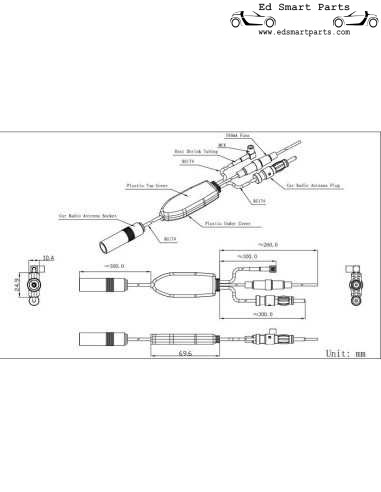 DAB Antenna converter from DAB radio to regular FM Antenna