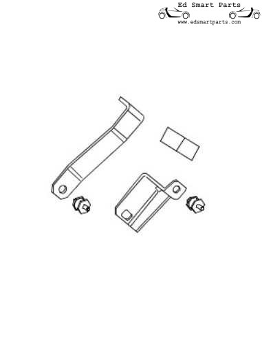 Kit di montaggio del radiatore dell'aria di sovralimentazione per la smart Brabus roadster 452