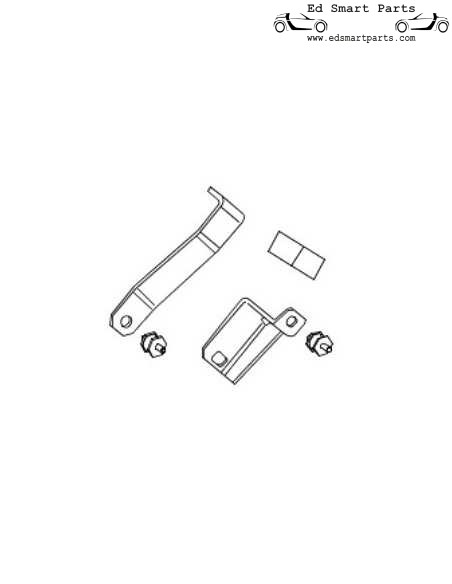 kit de montagem do refrigerador de ar de carga para o roadster Brabus 452 smart