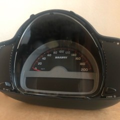 BRABUS Instrumentenpaneel Tacho Snelheidsmeter Smart Fortwo 451