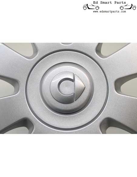 Volledige wieldoppen voor Smart ForTwo ForFour 453 15 inch