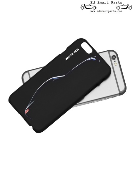 Capa traseira para iPhone 6/6s em preto MERCEDES AMG GT Silhouette Design