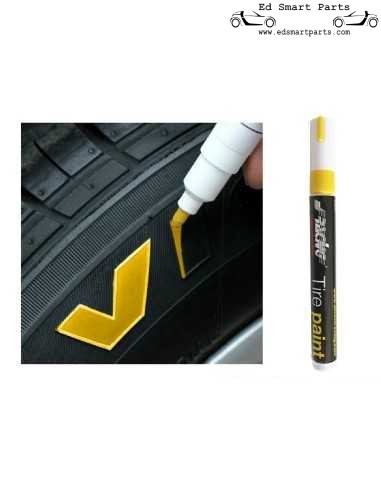 Caneta marcadora de pneu Simoni Racing - Amarela