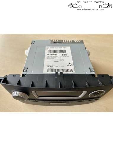 Smart Fortwo 451 Bosch entrée de gamme radio facelift modèle 2011-