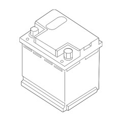 Batería de arranque Accu 12V 40AH para vehículos de gasolina 453 A4539820008