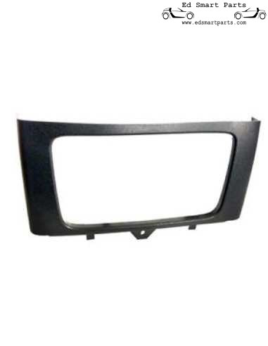 Smart ForTwo 451 facelift model as of 9-2010 mounting Frame Car Radio 2X Din