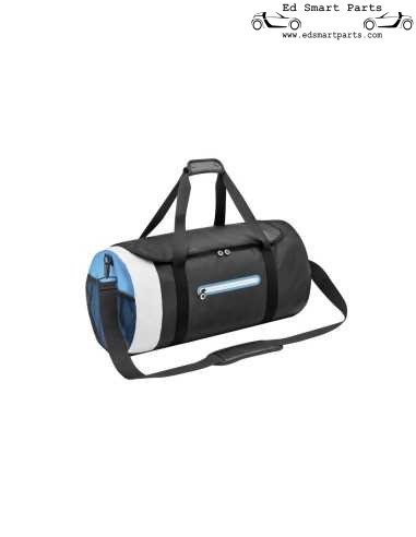 Borsa da viaggio, borsa da viaggio intelligente nera / bianca / blu ciano, poliestere