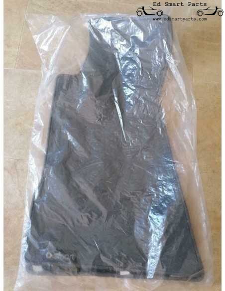 Tapetes de veludo cinza ivy OEM originais - Somente Smart roadster RHD