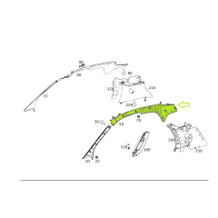 nieuwe Smart ForTwo 451Trim dakrail links of rechts 2