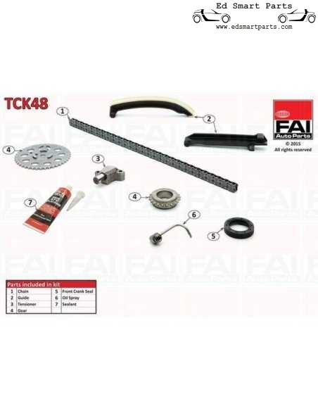 Kit de cadena de distribución FAI AutoParts TCK48