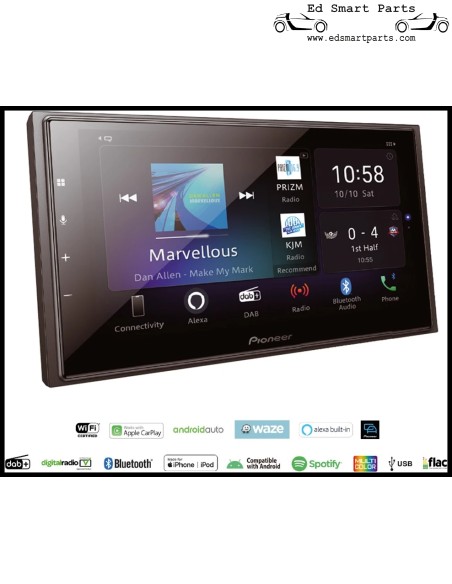 Pioneer SPH-EVO64DABAN Modulair Récepteur multimédia simple DIN 6,8 pouces