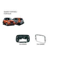 Kit de instalación para Pioneer SPH-EVO62DAB-SMAB/W Smart Forfour (W453) / Fortwo (C453/A453)