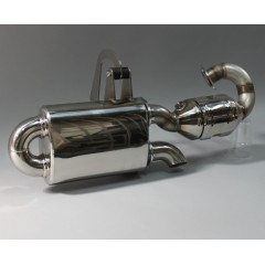 Echte S-Mann uitlaat “S-Flow” stealth N452-10-01/ST