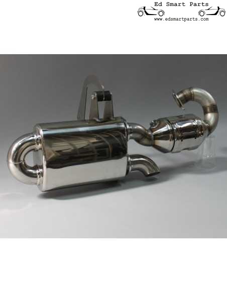 Original S-Mann Auspuff „S-Flow“ Stealth N452-10-01/ST