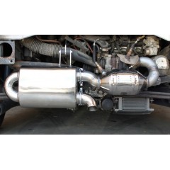 Pot d'échappement S-Mann authentique « S-Flow » Stealth N452-10-01/ST 2