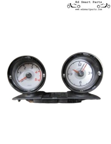 Smart Fortwo 451 dash pods toerenteller en klok alleen voor diesel faceliftmodel