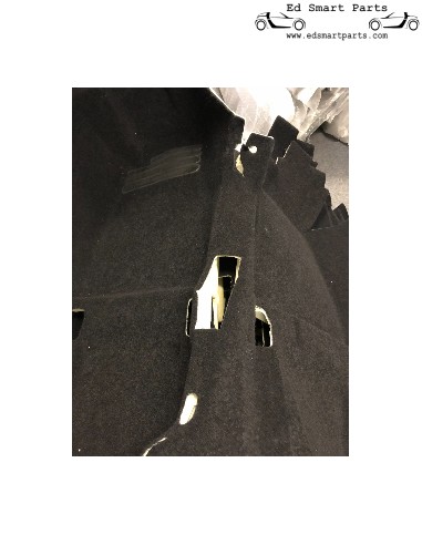 Nuova Smart Roadster (Coupé) 452 TAPPETO ANTERIORE sotto i sedili nero