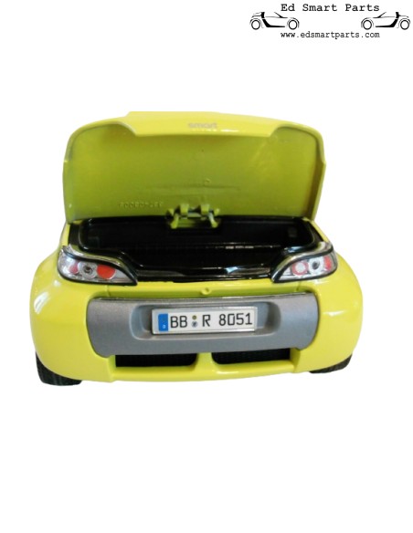 Smart Roadster Gelb Cabrio 1/18 Bburago