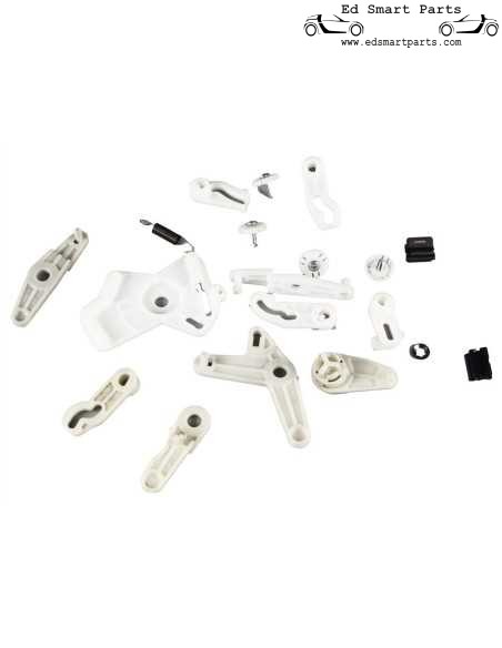 Kit levier et petites pièces pour boîtier de chauffage Smart Roadster 452
