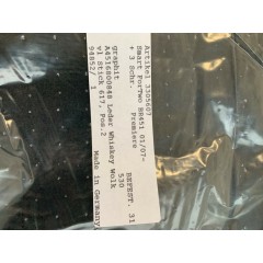 SMART FORTWO 451 BRABUS LIMITED ONE tapetes de veludo de luxo, conjunto de 2 OEM 2