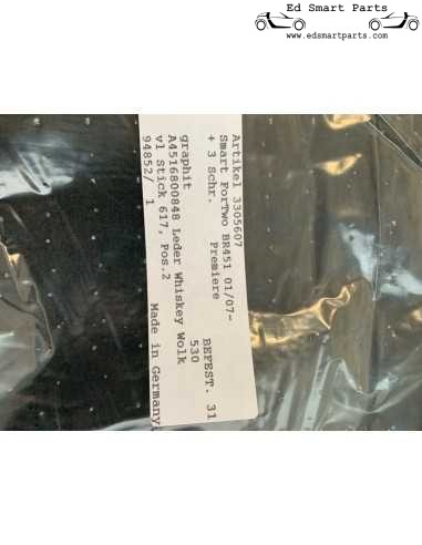 Tappetini in velluto di lusso SMART FORTWO 451 BRABUS LIMITED ONE, set da 2 OEM
