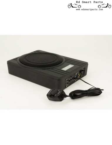 Subwooferbox attivo piatto 'Under-Seat' SDN da 10 pollici - 600 Watt reali