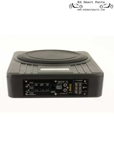 SDN 10 inch 'Under-Seat'Subwooferbox actief vlak - 600 Real Watt