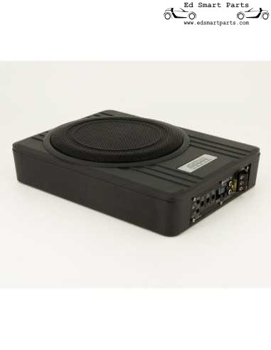 SDN 10 polegadas 'Under-Seat'Subwooferbox ativo plano - 600 Watts reais