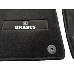 RHD Brabus Floormats - Velour Smart Forfour 454 2