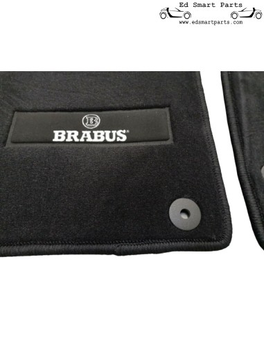 RHD Brabus Floormats - Velour Smart Forfour 454