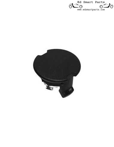 Cubierta parachoques inferior negra OEM 4518850023 Smart Fortwo 451