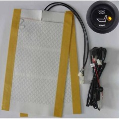 KIT DE AQUECEDOR DE ASSENTO COM DESIGN DE ALMOFADA DIVIDIDA UNIVERSAL 2