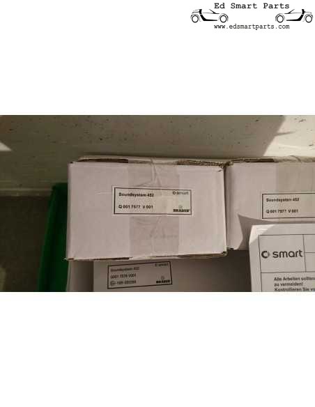 Original Smart Roadster Brabus Soundsystem, extrem seltenes Sammlerstück