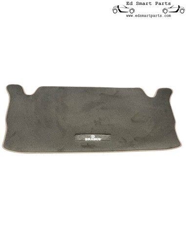 Tappetino per bagagliaio Brabus Smart Fortwo 453 Antracite cucitura arancione