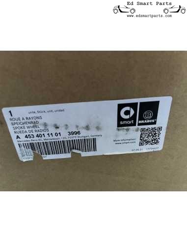 smart ForTwo / ForFour 453 Brabus Cerchi in lega MONOBLOCK VIII da 16 pollici
